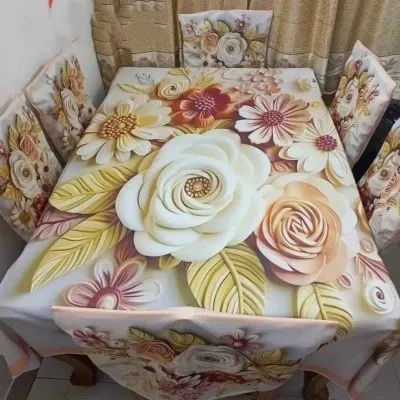 3D printed table cloth set